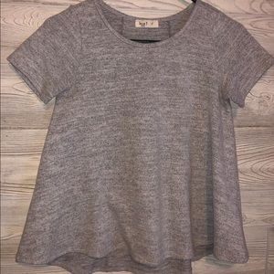 super soft grey short sleeve